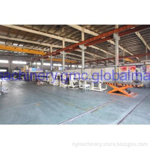 Alu plastic composite machine